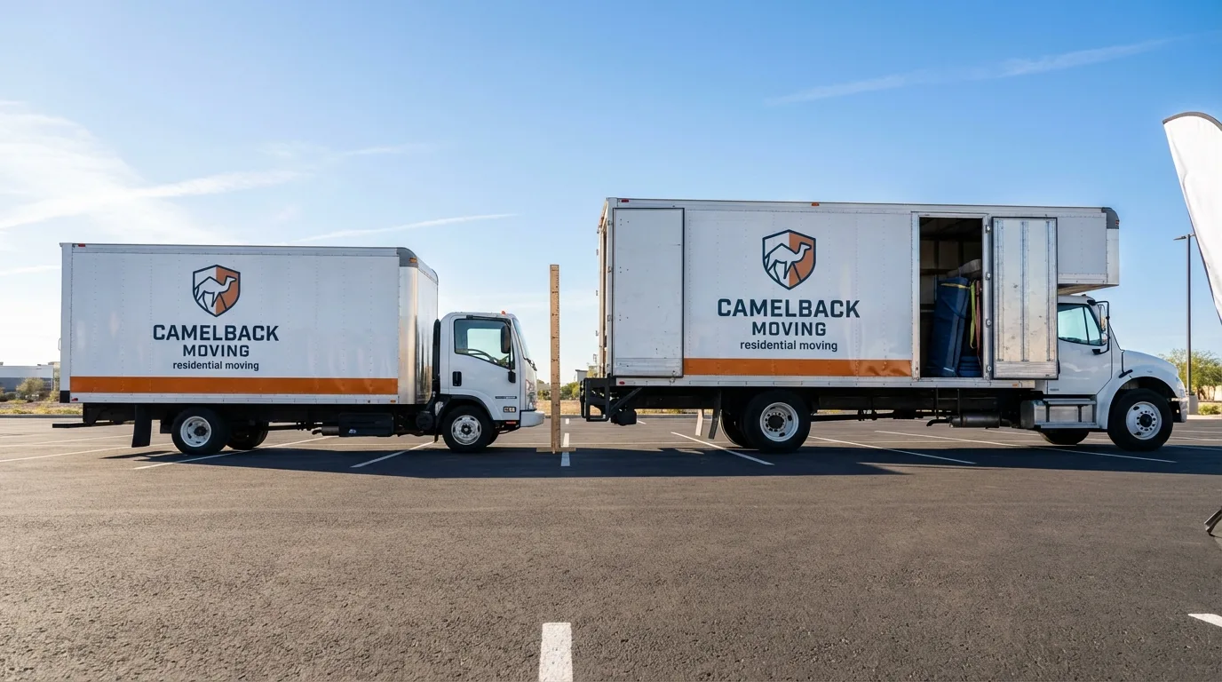 Moving truck size capacity guide in Willmar
